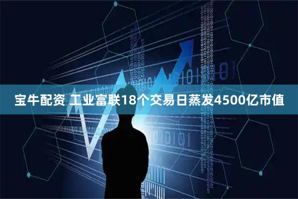 宝牛配资 工业富联18个交易日蒸发4500亿市值